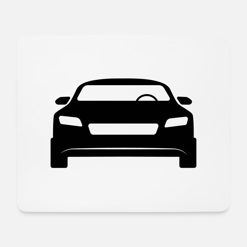 Sportwagen - Mousepad (Querformat) - Weiß