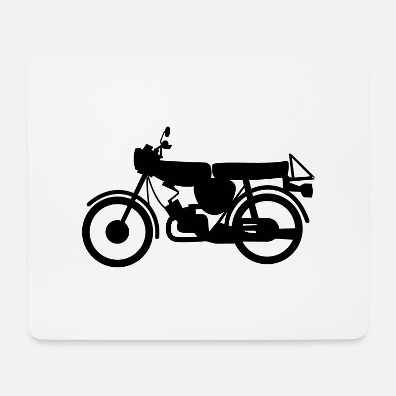 Moped - Mouse Pad (horizontal) - white