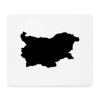 Bulgaria map - Mouse Pad (horizontal) - white - Front