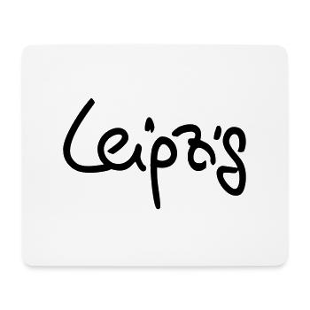 Leipzig - Mousepad (Querformat) - Weiß - Vorne