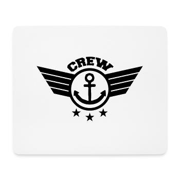 Anchor Crew - Mousepad (Querformat) - Weiß - Vorne