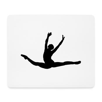 Ballett - Mousepad (Querformat) - Weiß - Vorne