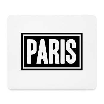 Paris Design - Mousepad (Querformat) - Weiß - Vorne