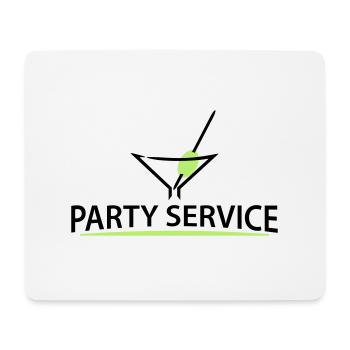 party service (d, 2c) - Mousepad (Querformat) - Weiß - Vorne