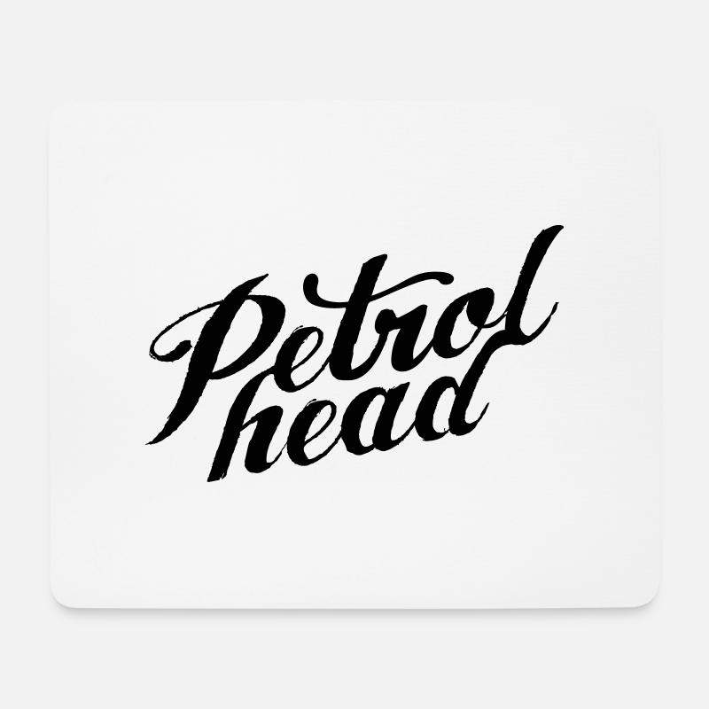 JDM Petrol Head | T-shirts JDM - Mousepad (Querformat) - Weiß