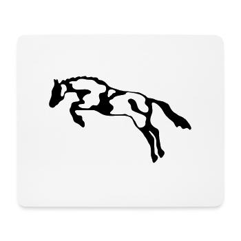 Pferd 7 - Mousepad (Querformat) - Weiß - Vorne