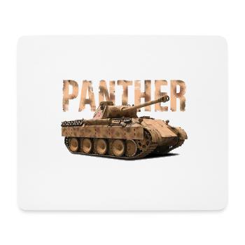 Panther Illustration - Mouse Pad (horizontal) - white - Front