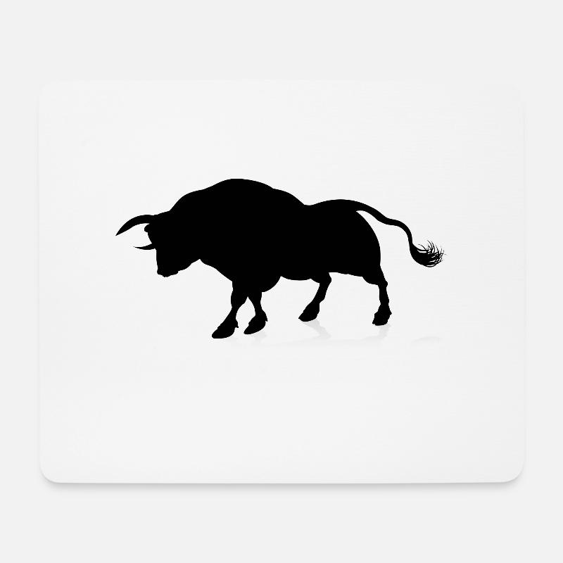 Rindfleisch - Mousepad (Querformat) - Weiß