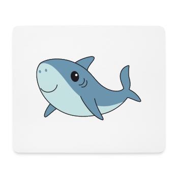 shark - Mouse Pad (horizontal) - white - Front