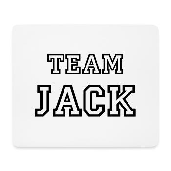 TEAM JACK Dog Name Male TeamTricot - Mouse Pad (horizontal) - white - Front