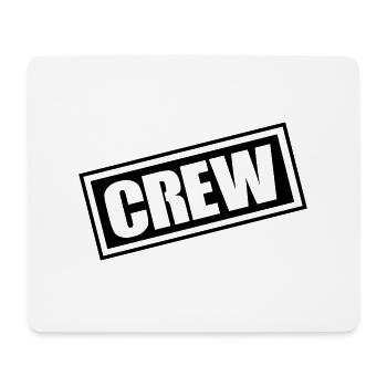 Crew - Mouse Pad (horizontal) - white - Front