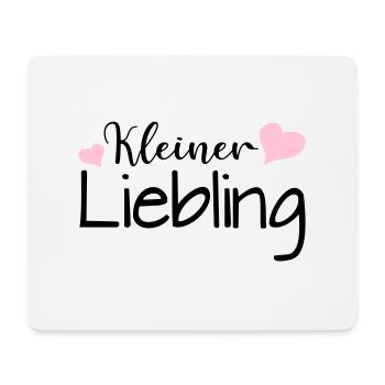 Kleiner Liebling - Mousepad (Querformat) - Weiß - Vorne