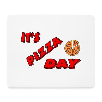 Pizza - Tapis de souris (format paysage) - blanc - Devant