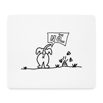 Lower Austria Dog - Mouse Pad (horizontal) - white - Front