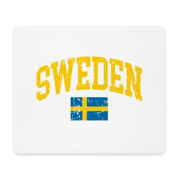 schweden flagge - Mousepad (Querformat) - Weiß - Vorne