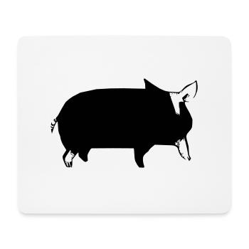 Pig Pigs Pigs Animal Animals Vector 2 - Mouse Pad (horizontal) - white - Front
