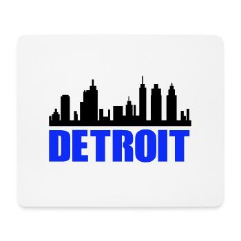 Detroit - Mouse Pad (horizontal) - white - Front