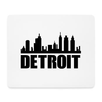 Detroit - Mouse Pad (horizontal) - white - Front