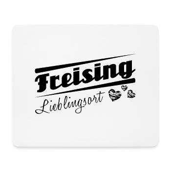 Freising - Lieblingsort mit Stadtnamen - Mousepad (Querformat) - Weiß - Vorne