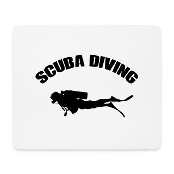 Scuba Diving - Mousepad (Querformat) - Weiß - Vorne