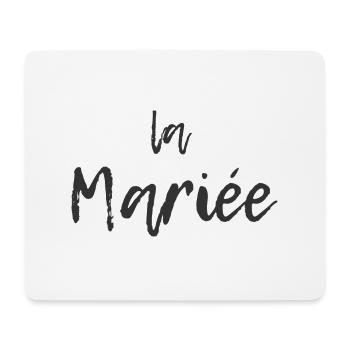 evjf humour team bride de la mariée - Tapis de souris (format paysage) - blanc - Devant