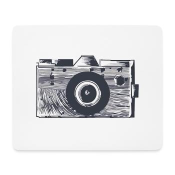 Photographer Camera Photographers Funny Photography - Mouse Pad (horizontal) - white - Front