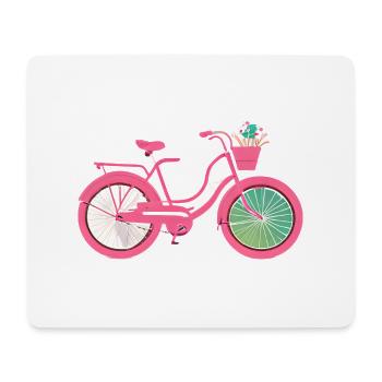 Cycling Cycling Cyclists Cyclists Cycling - Mouse Pad (horizontal) - white - Front