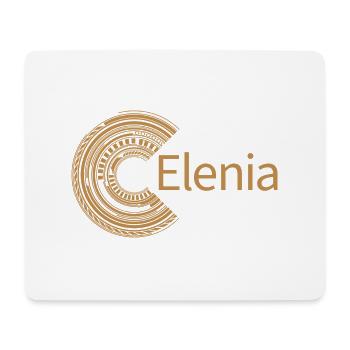 Für Elenia - Mousepad (Querformat) - Weiß - Vorne