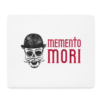 Memento mori / lateinisches Zitat - Mousepad (Querformat) - Weiß - Vorne