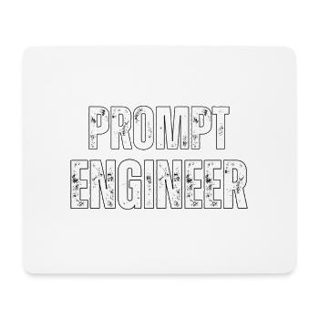 Prompter Ingenieur - Mousepad (Querformat) - Weiß - Vorne