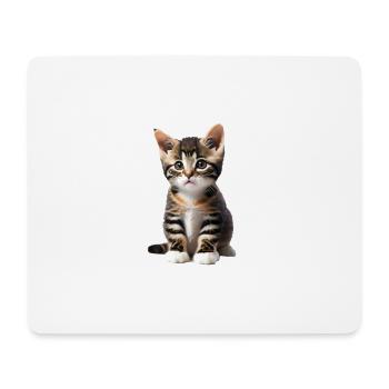 Katze - Für alle die Katzen lieben und das Ze - Mousepad (Querformat) - Weiß - Vorne