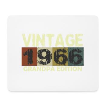 Vintage Birthday retro sunset design - Mouse Pad (horizontal) - white - Front