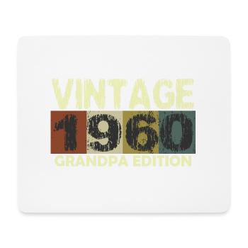 Vintage Geburtstag Retro Sonnenuntergang Design - Mousepad (Querformat) - Weiß - Vorne