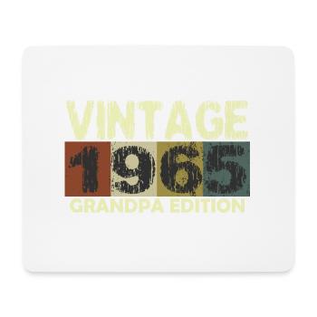 Vintage Geburtstag Retro Sonnenuntergang Design - Mousepad (Querformat) - Weiß - Vorne