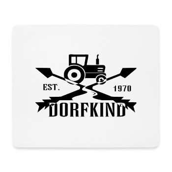 1970 dorfkind nr 1 - Mousepad (Querformat) - Weiß - Vorne