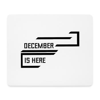 best december - Tapis de souris (format paysage) - blanc - Devant