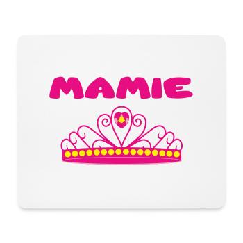 MAMIE - Tapis de souris (format paysage) - blanc - Devant