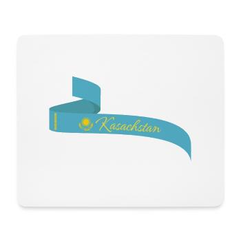 Kasachstan - Mousepad (Querformat) - Weiß - Vorne