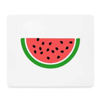 Wassermelone - Mousepad (Querformat) - Weiß - Vorne