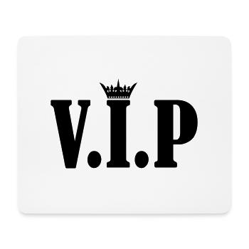 vip crown - Mousepad (Querformat) - Weiß - Vorne