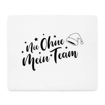 Team Christmas - Mouse Pad (horizontal) - white - Front