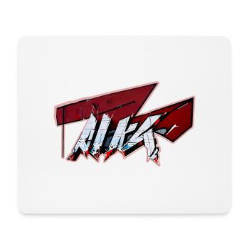 urban abstract graffiti - Mousepad (Querformat) - Weiß - Vorne