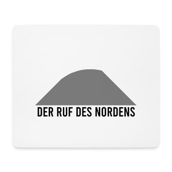 Der Ruf des Nordens - Tapis de souris (format paysage) - blanc - Devant