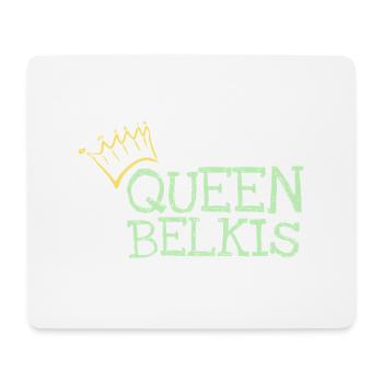 Belkis als Vorname - Mousepad (Querformat) - Weiß - Vorne