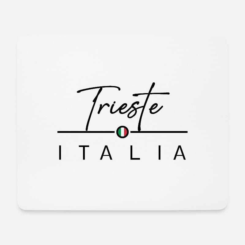 Italia - Trieste - Triest - Italien - Italy - Mousepad (Querformat) - Weiß