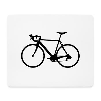 Rennrad - Mousepad (Querformat) - Weiß - Vorne