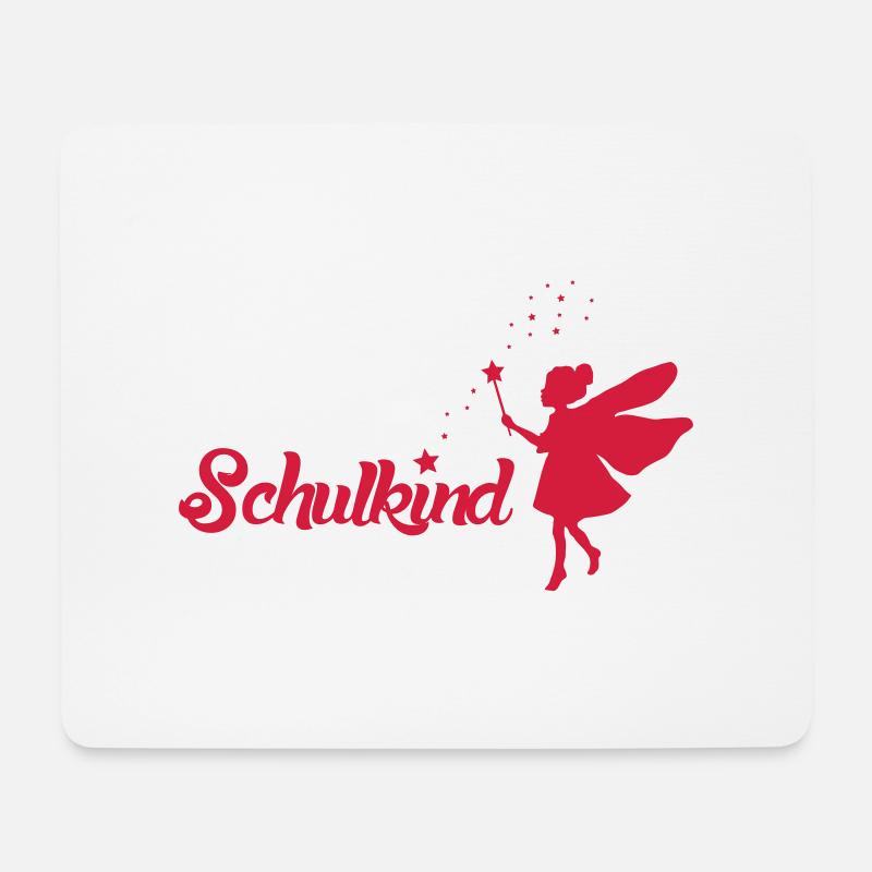 Schulkind Fee Sternenstaub - Mousepad (Querformat) - Weiß