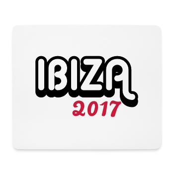 Ibiza 2017 - Mouse Pad (horizontal) - white - Front