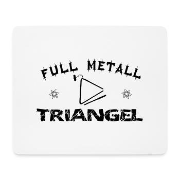 volksmusik_fm-triangel - Mousepad (Querformat) - Weiß - Vorne