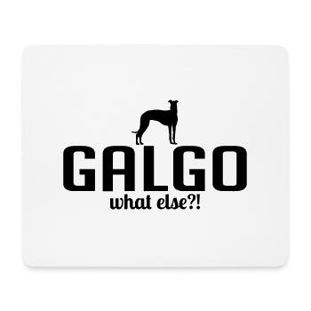 GALGO what else dog saying dogs saying Wilsigns - Mouse Pad (horizontal) - white - Front